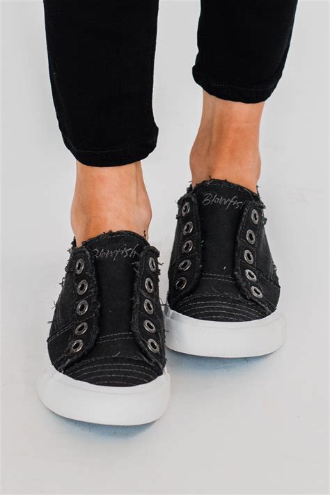 blowfish black sneakers